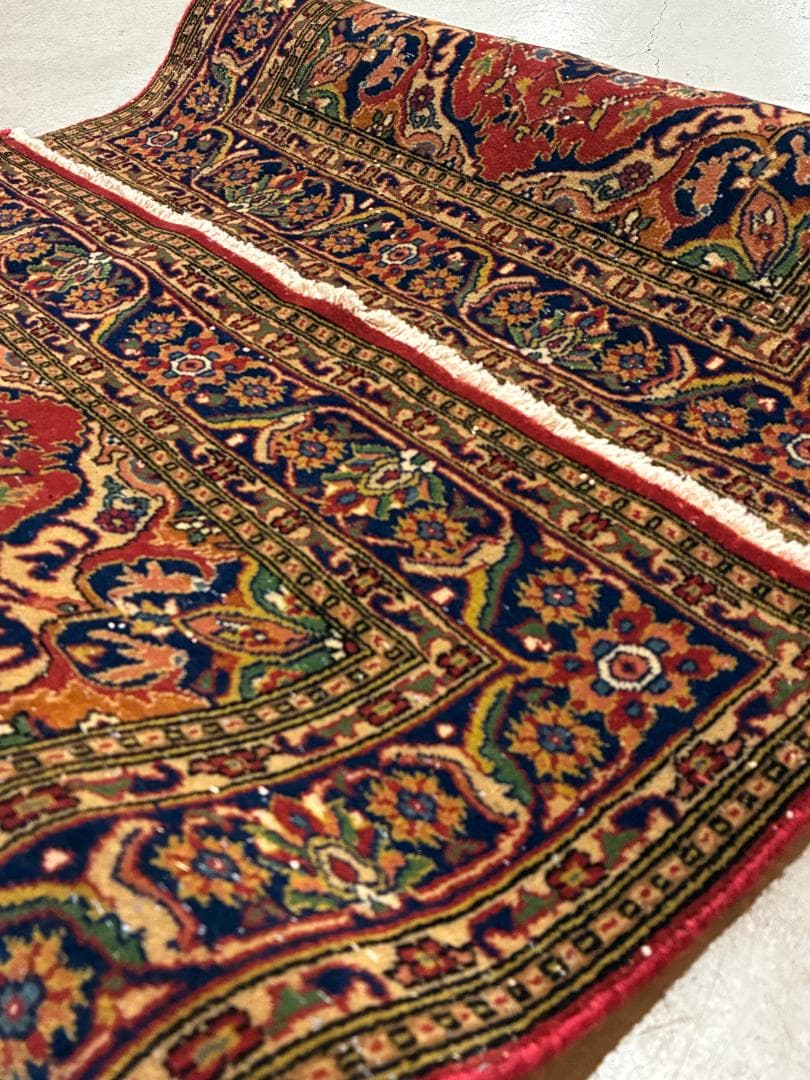 ✦vintage rug✦　150cm×87cm　インド・サルークラグ