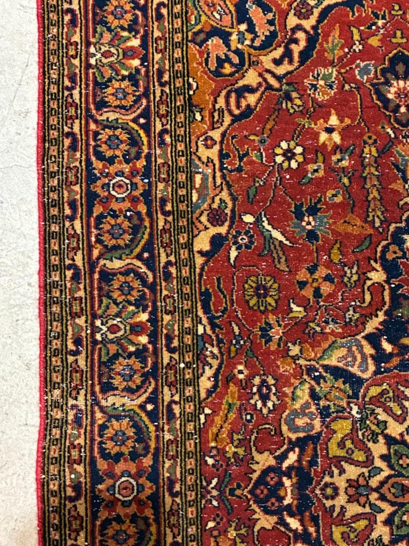 ✦vintage rug✦　150cm×87cm　インド・サルークラグ