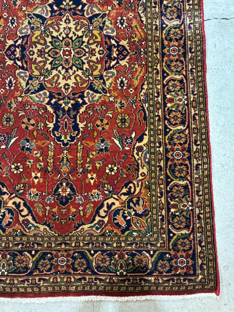 ✦vintage rug✦　150cm×87cm　インド・サルークラグ