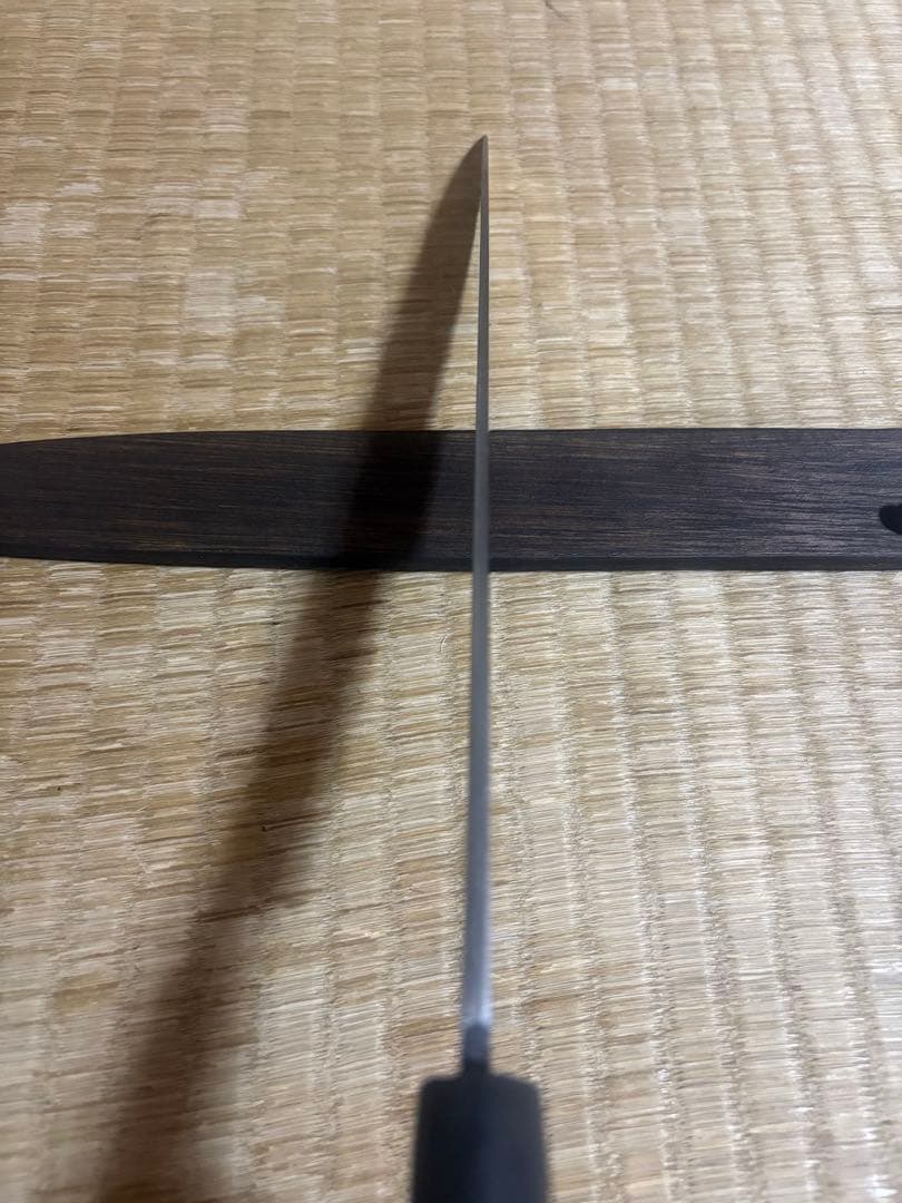 義成作　刺身包丁　半鏡面仕立　刃渡り約27㎝