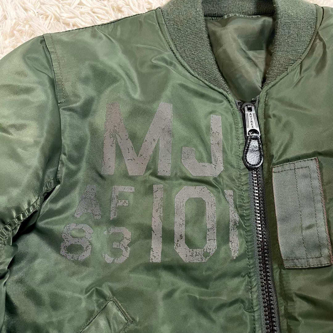 AVIREX MA-1 MJ-101 リバイバル フライトジャケット M