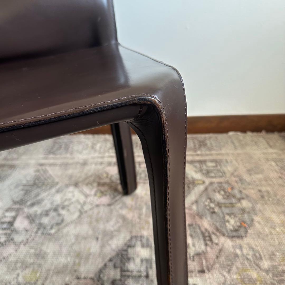 Cassina 412 キャブチェア タバコ　マリオベリーニ