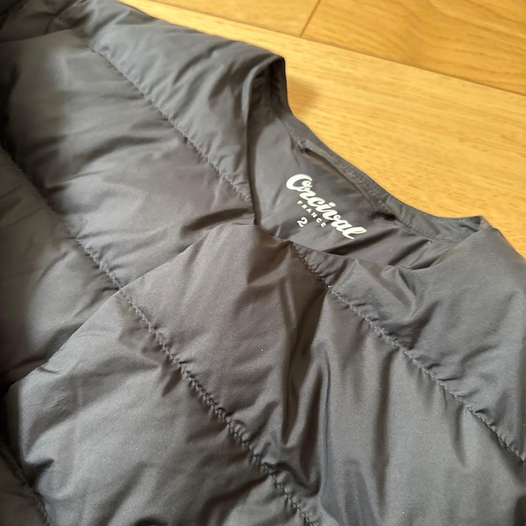 オーシバル　ブラックダウンジャケット　サイズ2