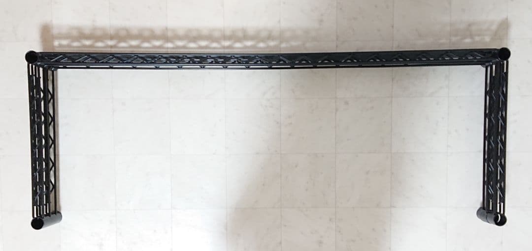 匿名配送 送料込 ホームエレクター 三方クロスバー ブラックまとめ売り