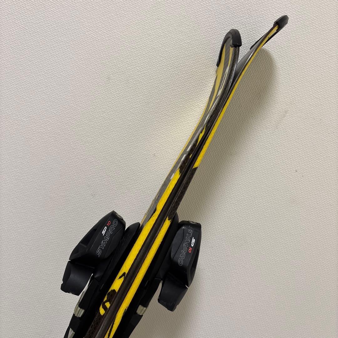状態良好 HEAD SALAMANDER 調節ビン付 SYMPROショートスキー
