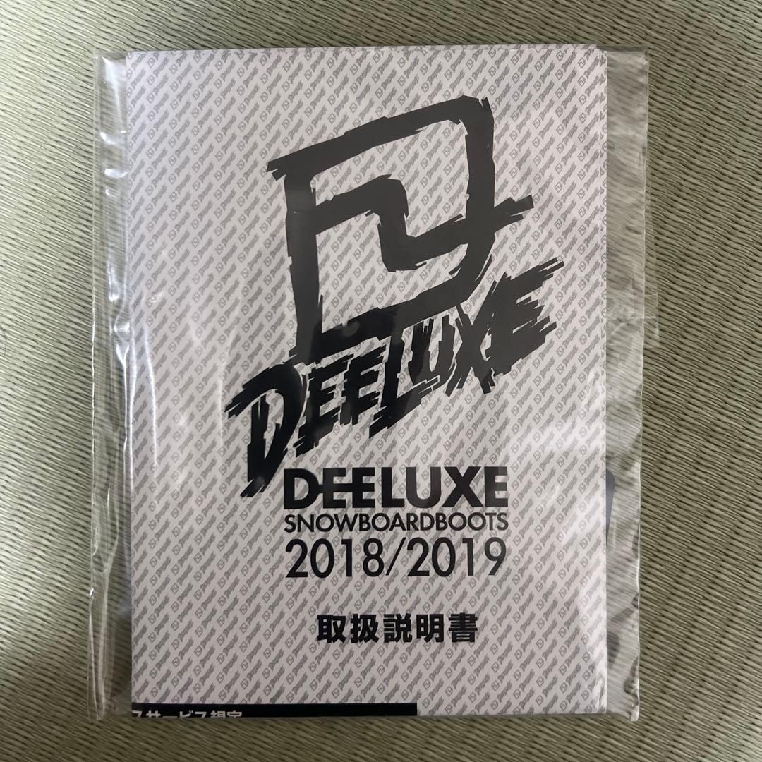 18-19DEELUXE ID7.1 BLACKディーラックス 美品26.5cm