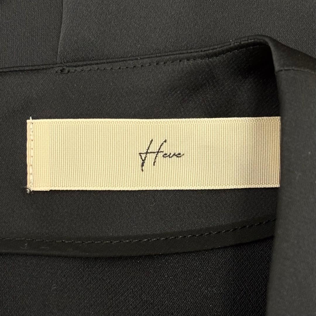 美品　Heve　レディース　サテン　オールインワン　M　ブラック