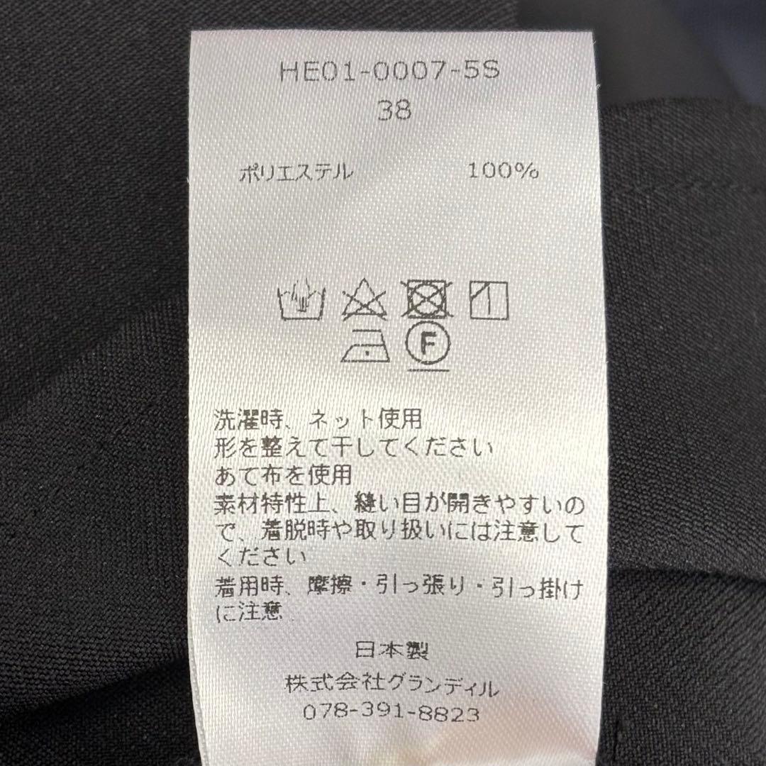 美品　Heve　レディース　サテン　オールインワン　M　ブラック