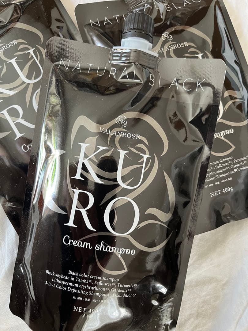 バランローズ　VALANROSE KURO Cream shampoo 400g
