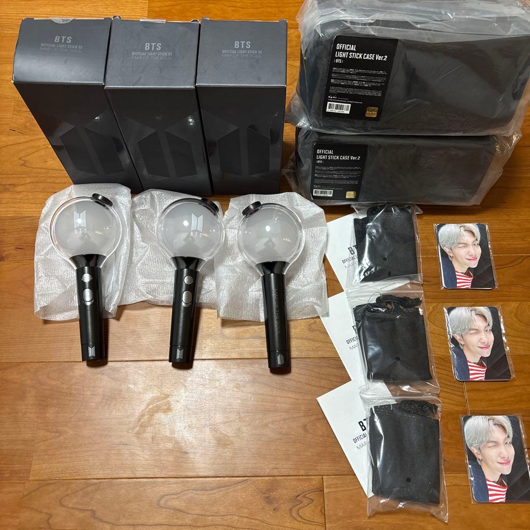 BTS ペンライト Ver.4 ＋ケース