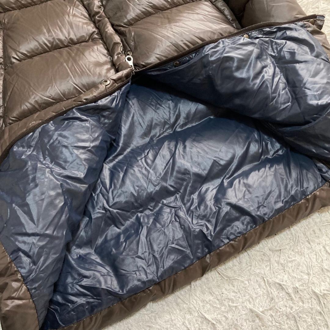 17201✨デュベティカ 42 L デネブ ラクーンファー ダウンコート 茶