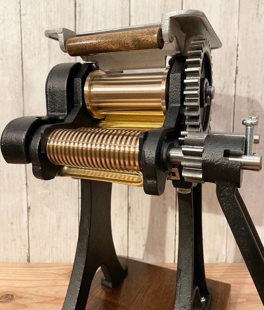 小野式製麺機　両刃　マットブラック　【2502-05】