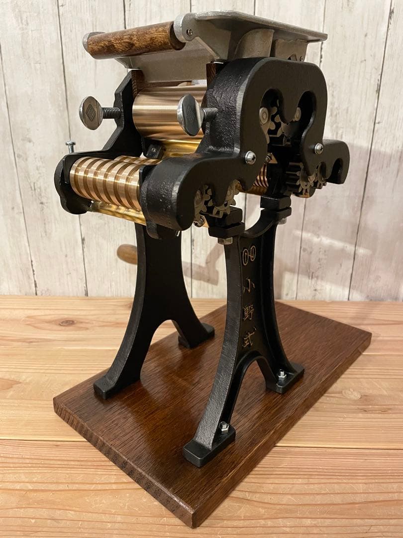 小野式製麺機　両刃　マットブラック　【2502-05】