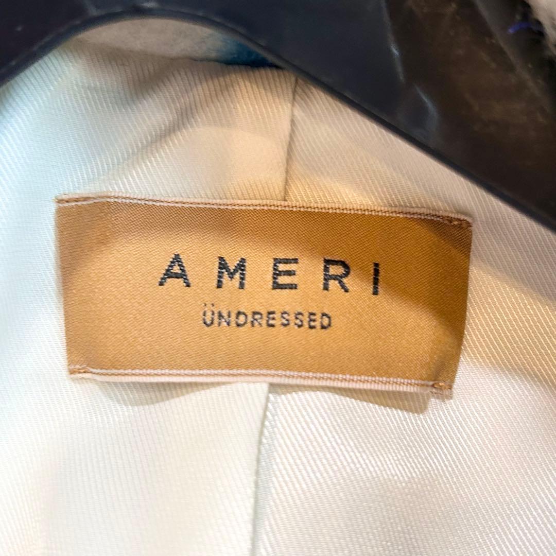 【未使用級】Ameri UND SHADOW FLOWER WOOL COAT