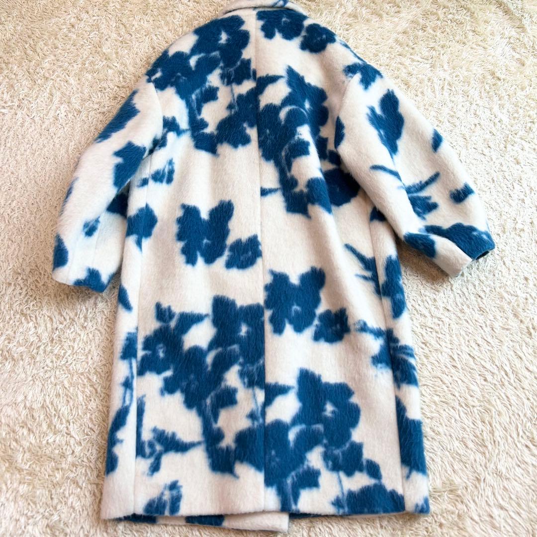 【未使用級】Ameri UND SHADOW FLOWER WOOL COAT