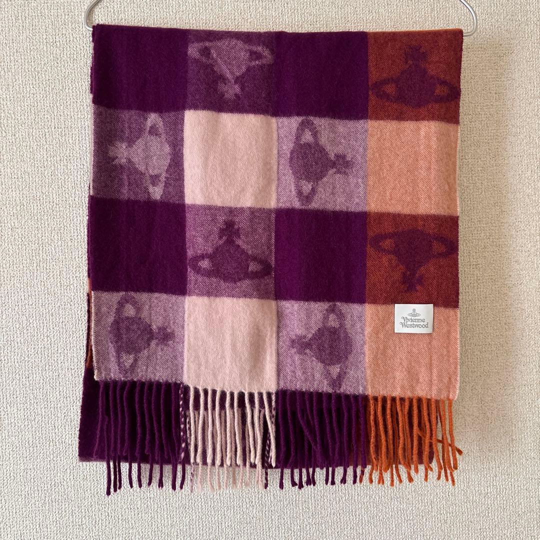 Vivienne Westwood チェック柄 マフラー