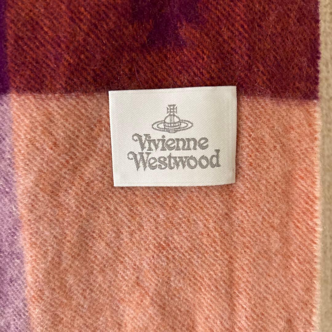 Vivienne Westwood チェック柄 マフラー