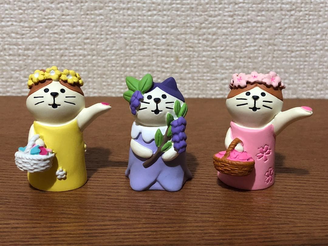 コンコンブル フラワーにゃんこセット