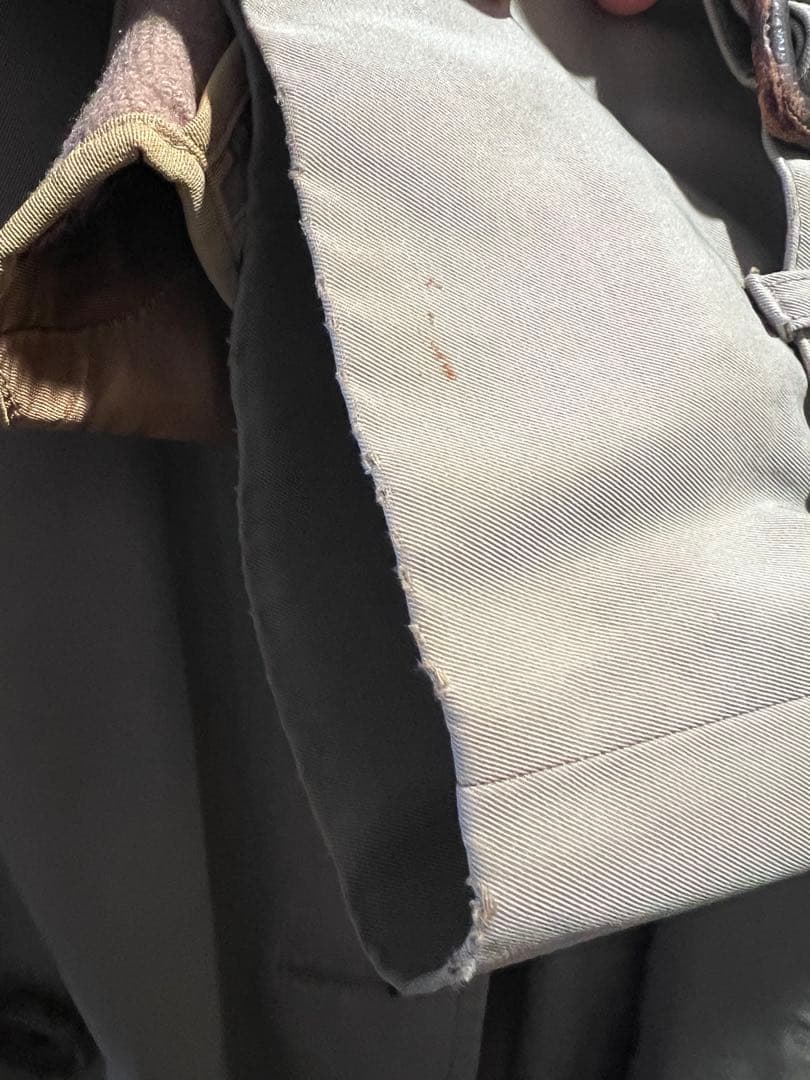 Aquascutum ベージュ トレンチコート 一枚袖