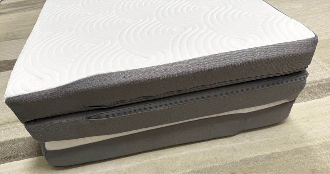 テンピュール　マットレス　ワン　リュクス　フトン　シングル　折りたたみ