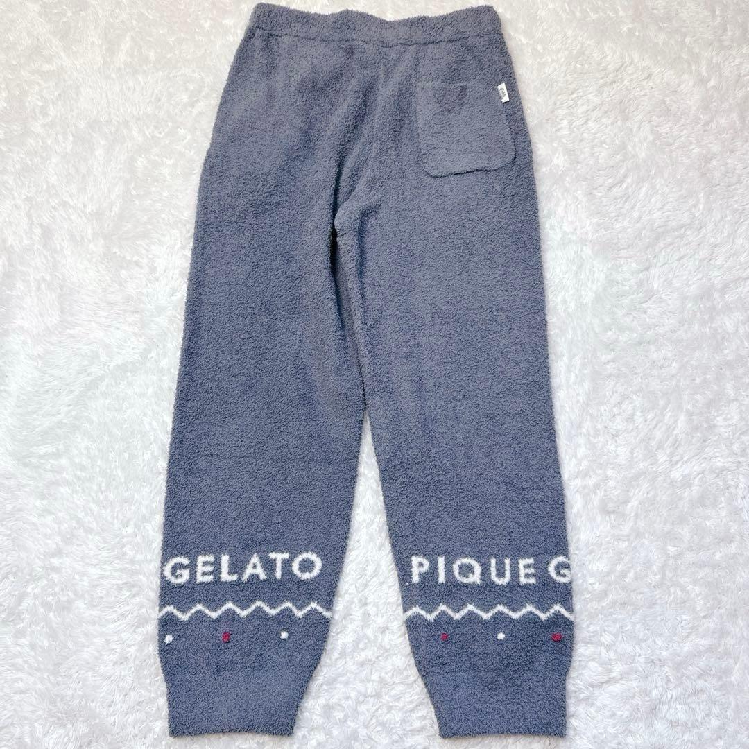 【新品】ジェラートピケ 上下2点 ノルディック プルオーバー&ロングパンツセット