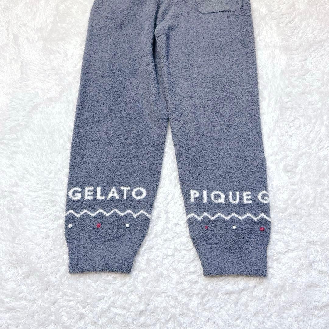 【新品】ジェラートピケ 上下2点 ノルディック プルオーバー&ロングパンツセット