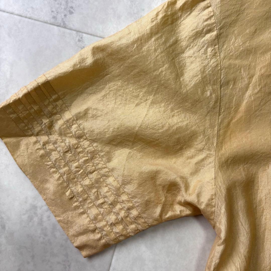 【archive】dries van noten シルク100% 手刺繍ブラウス