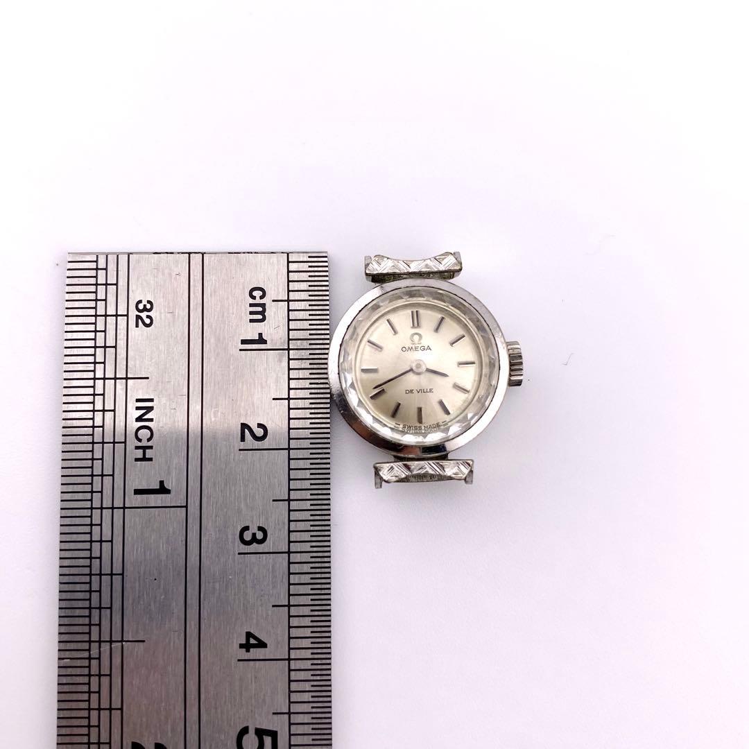 【稼働品】OMEGA オメガ DeVille 手巻き時計 レディース ケースのみ