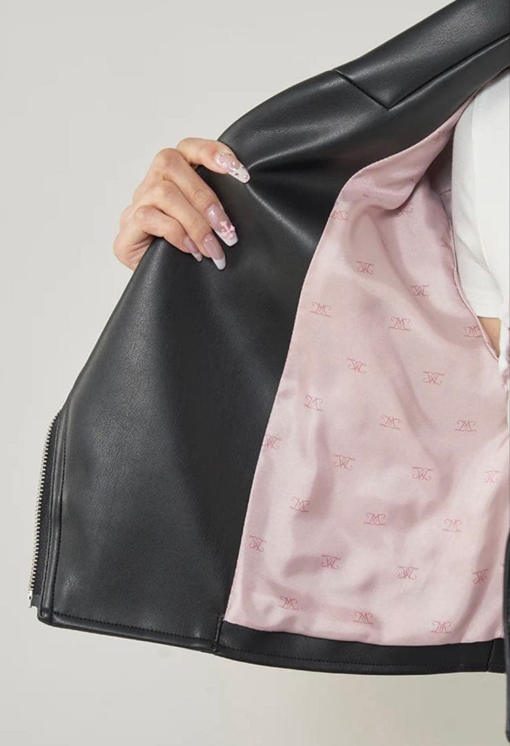 9/7まで値下げ中❕ダーリッチ ダブルベルトライダースジャケット