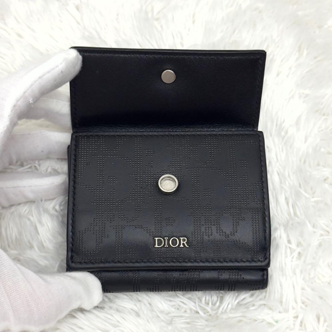 付属品付き✨DIOR ディオール オブリーク ギャラクシー 財布 ブラック