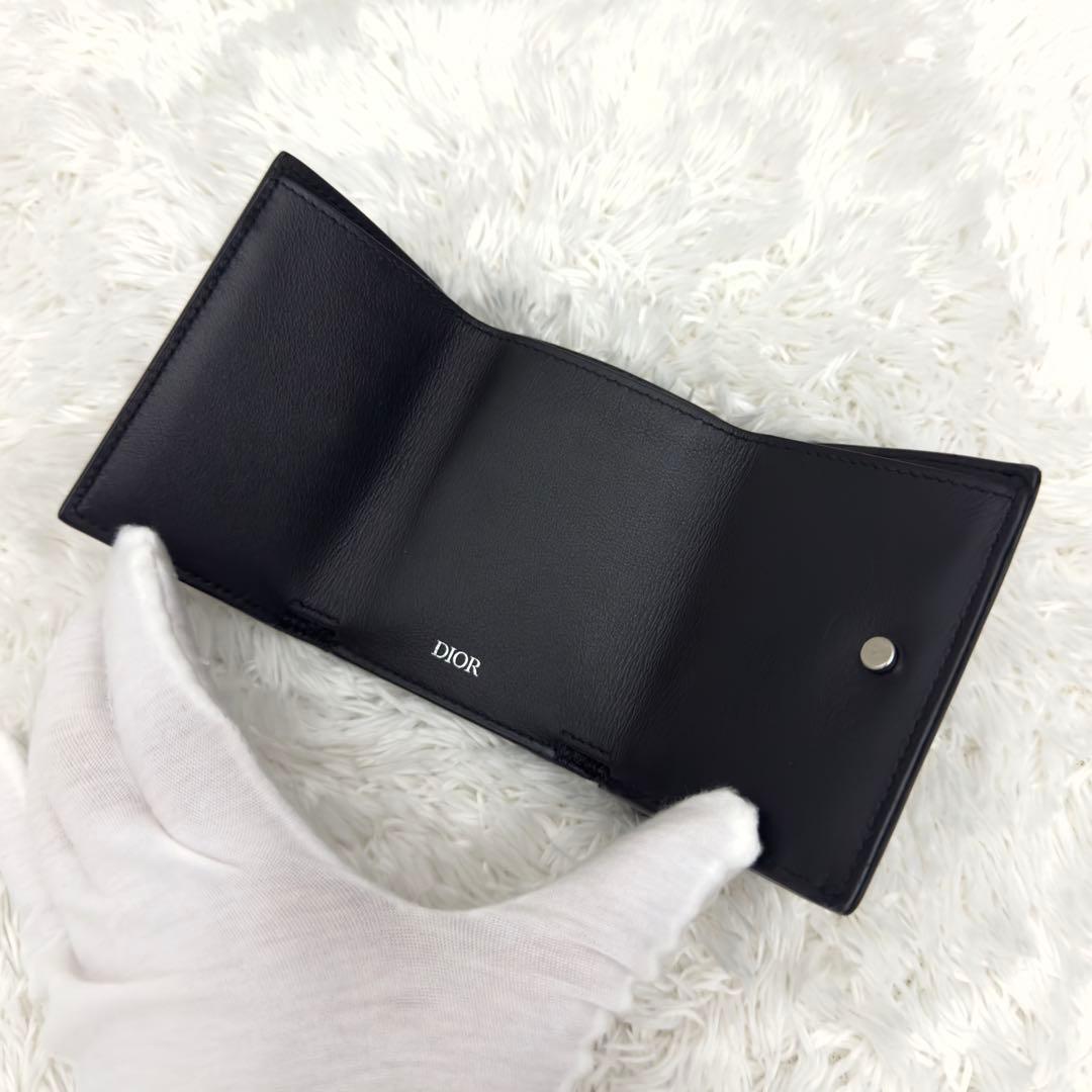 付属品付き✨DIOR ディオール オブリーク ギャラクシー 財布 ブラック