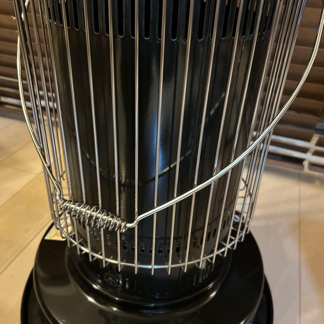 五徳付きトヨトミ ストーブ 黒KS-67H