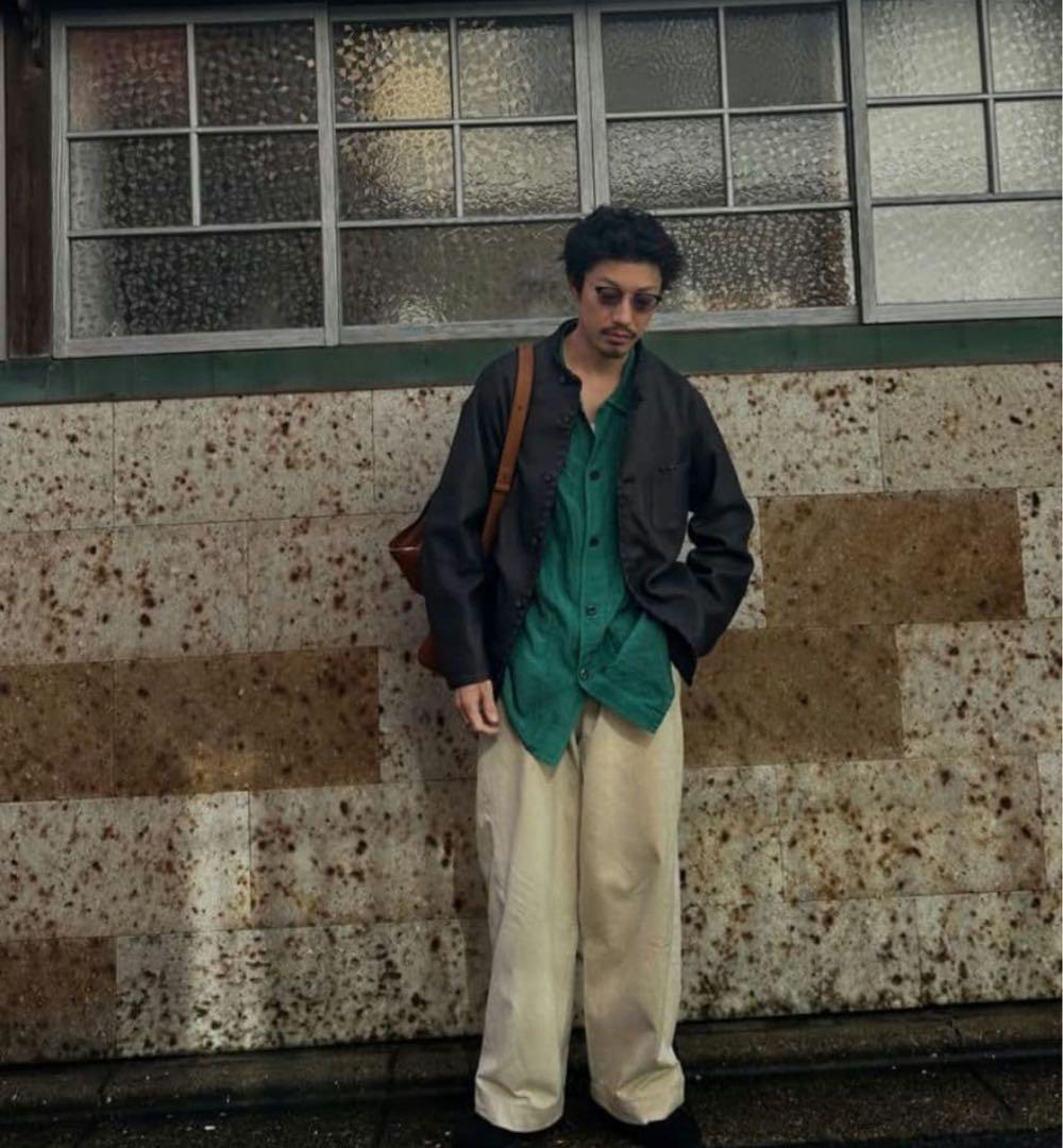 OUTIL VESTE ANTIBES GREEN　ウティ　ナミカズ