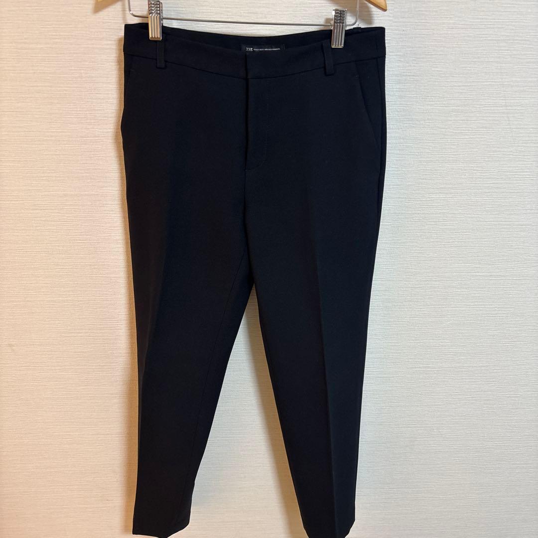 23区　パンツスーツ　セットアップ　黒　サイズ36