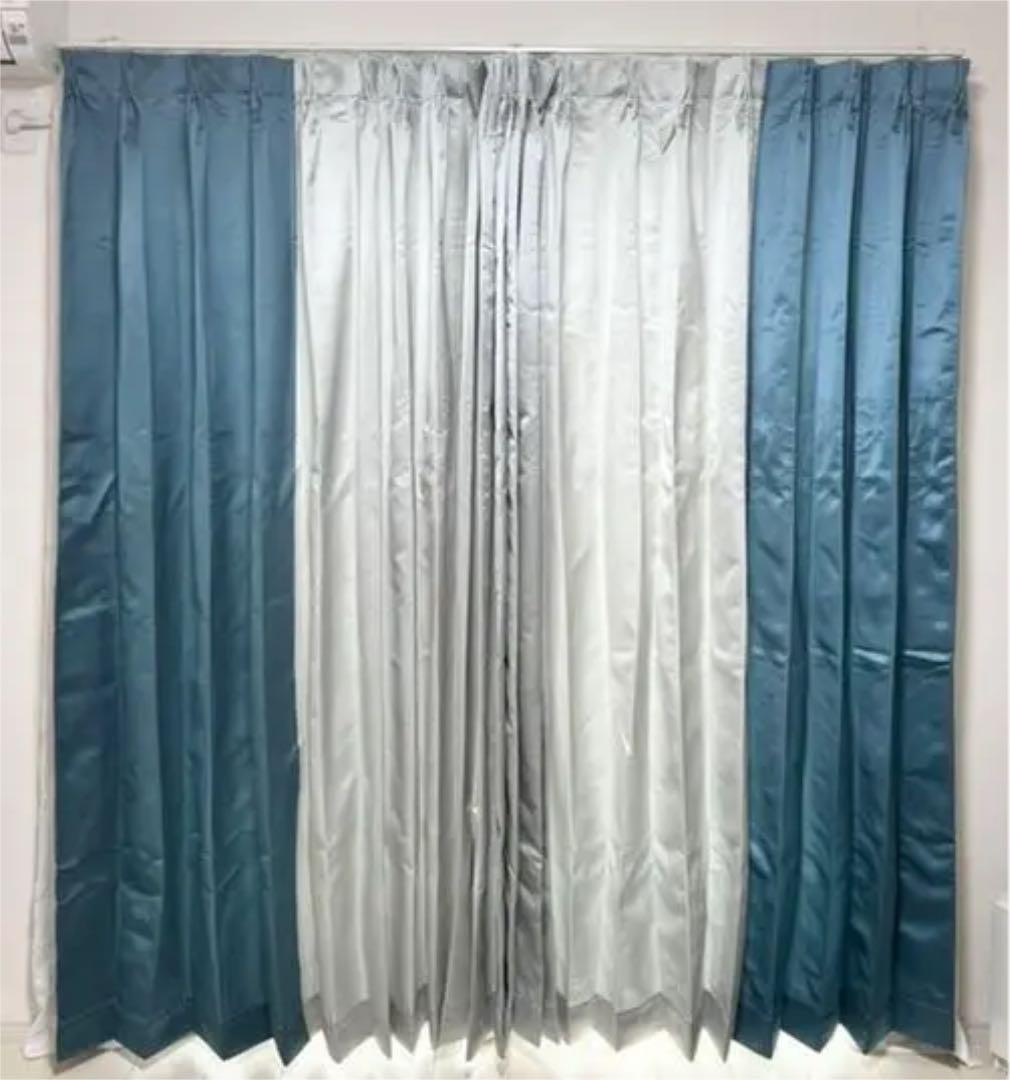 遮光カーテン 二枚入り ドレープカーテン オーダー サイズ インテリア 生活雑貨