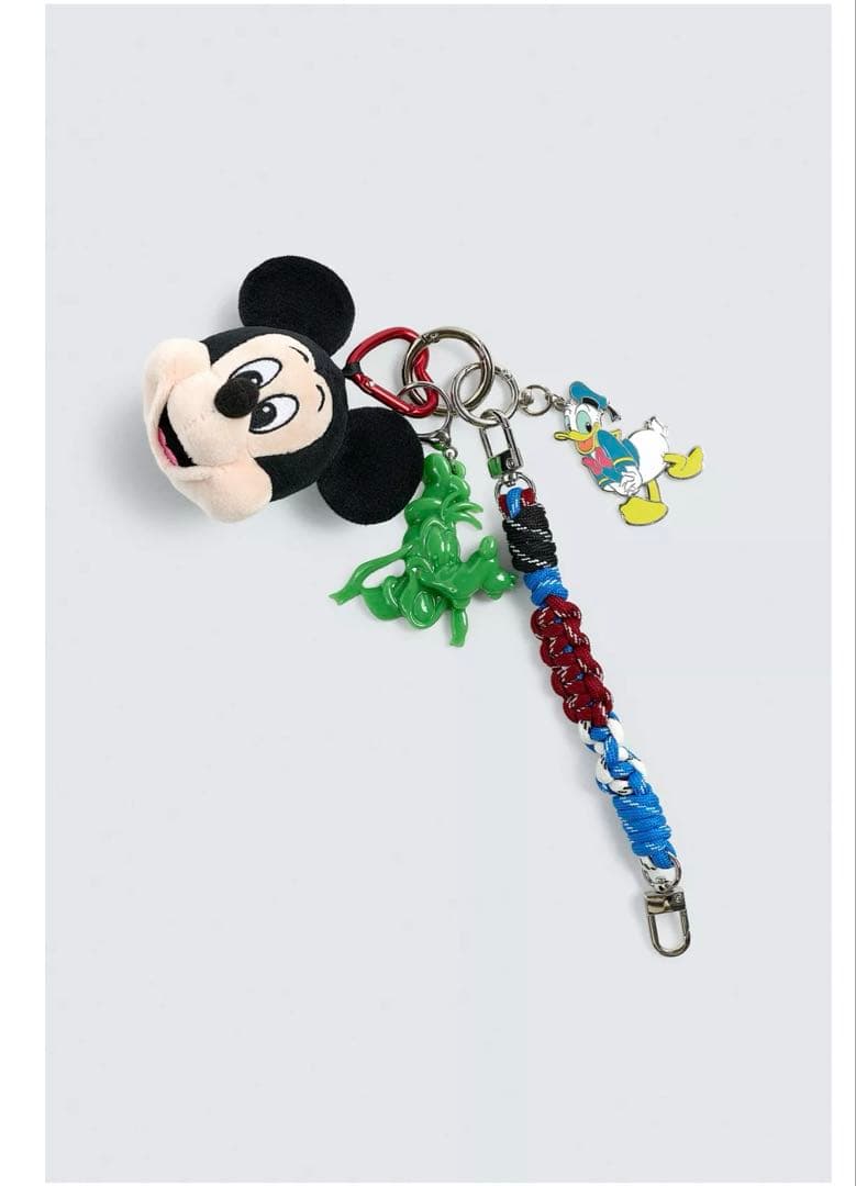 ZARAディズニー コラボ マルチチャーム キーホルダー ミッキーマウス 新品