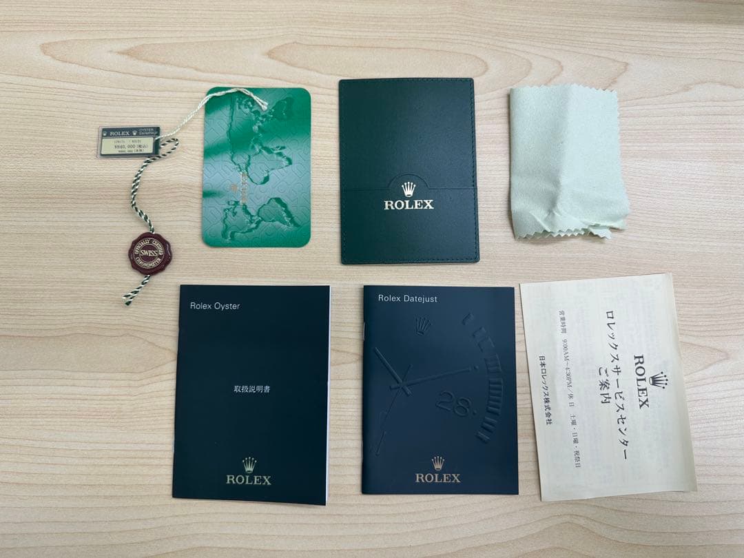【正規品】ROLEX 付属品セット　箱　カレンダー