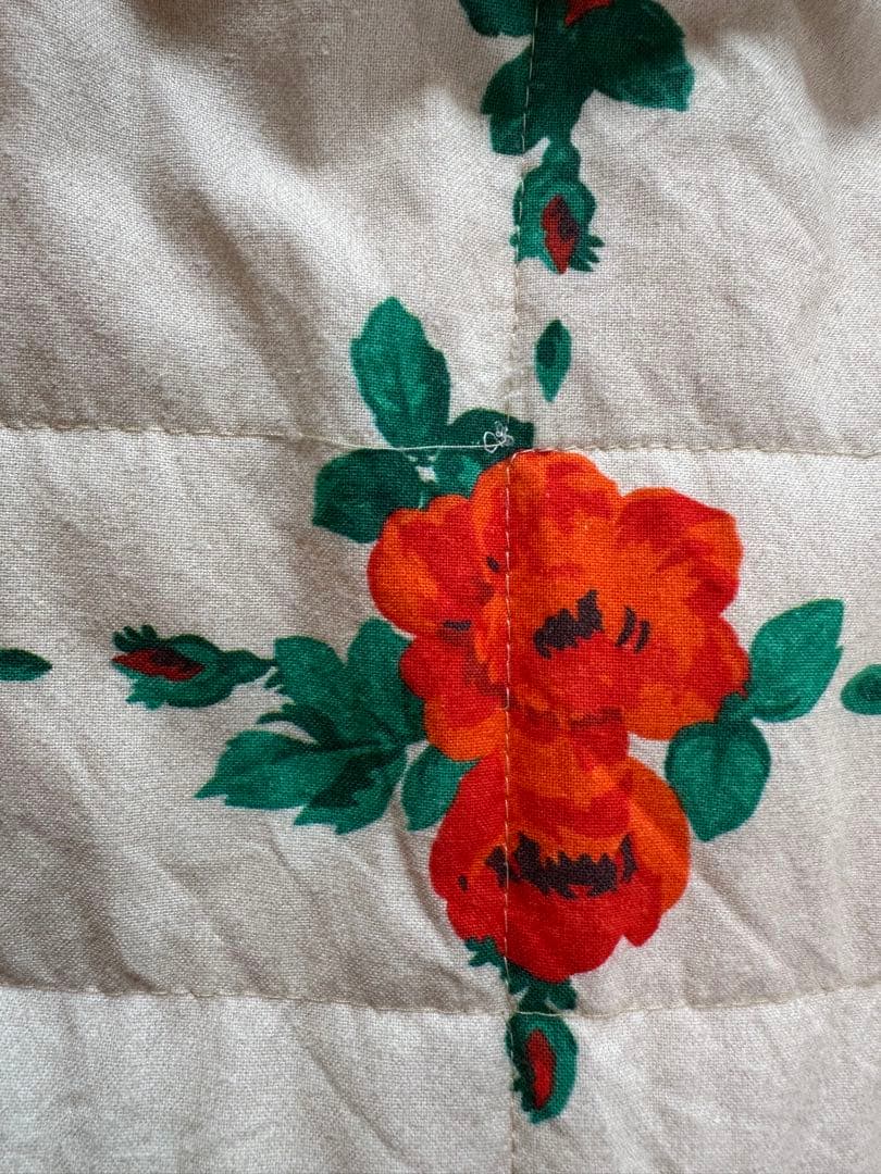 yellowpelota. レア 薔薇柄ワンピース 6y