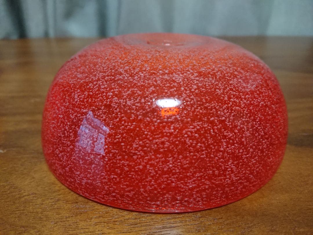 ✨新品未使用✨硝子工芸品 琉球ビードロ硝子 ボウル皿 ペアセット