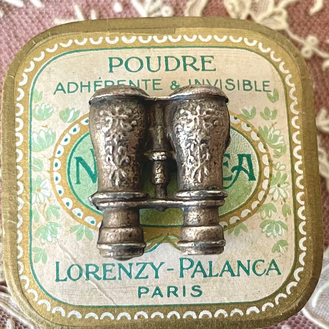 オペラグラスチャーム ミニチュア双眼鏡 ドールミニョネット用フランスアンティーク