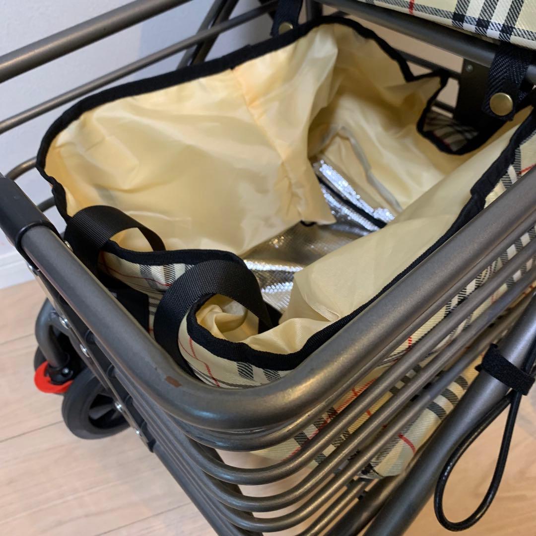 【展示品】 座れる シルバーカー　腰かけ コンパクト 折りたたみ 6輪 シニア