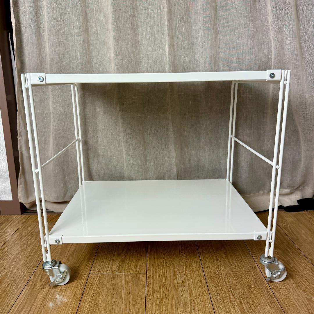 廃盤品　無印良品 スチールユニットシェルフ ミニ ライトグレー