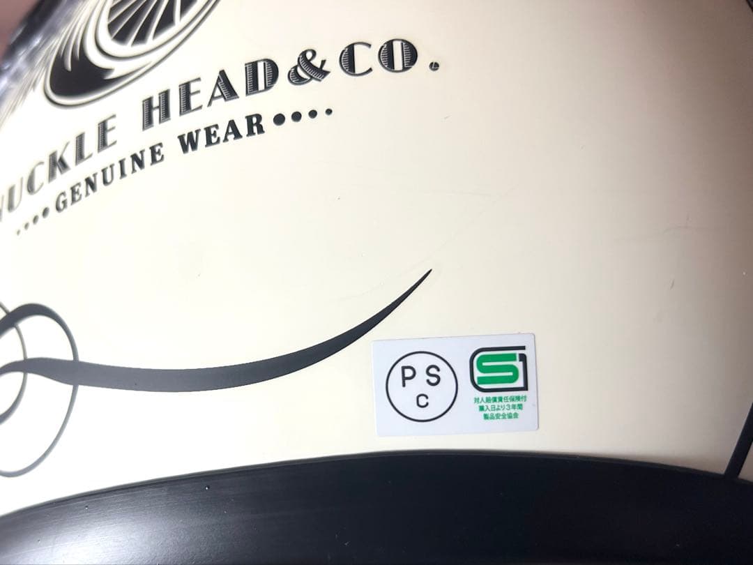 RIDEZ（ライズ）　KNUCKLE HEAD2　ジェットヘルメット　4点セット