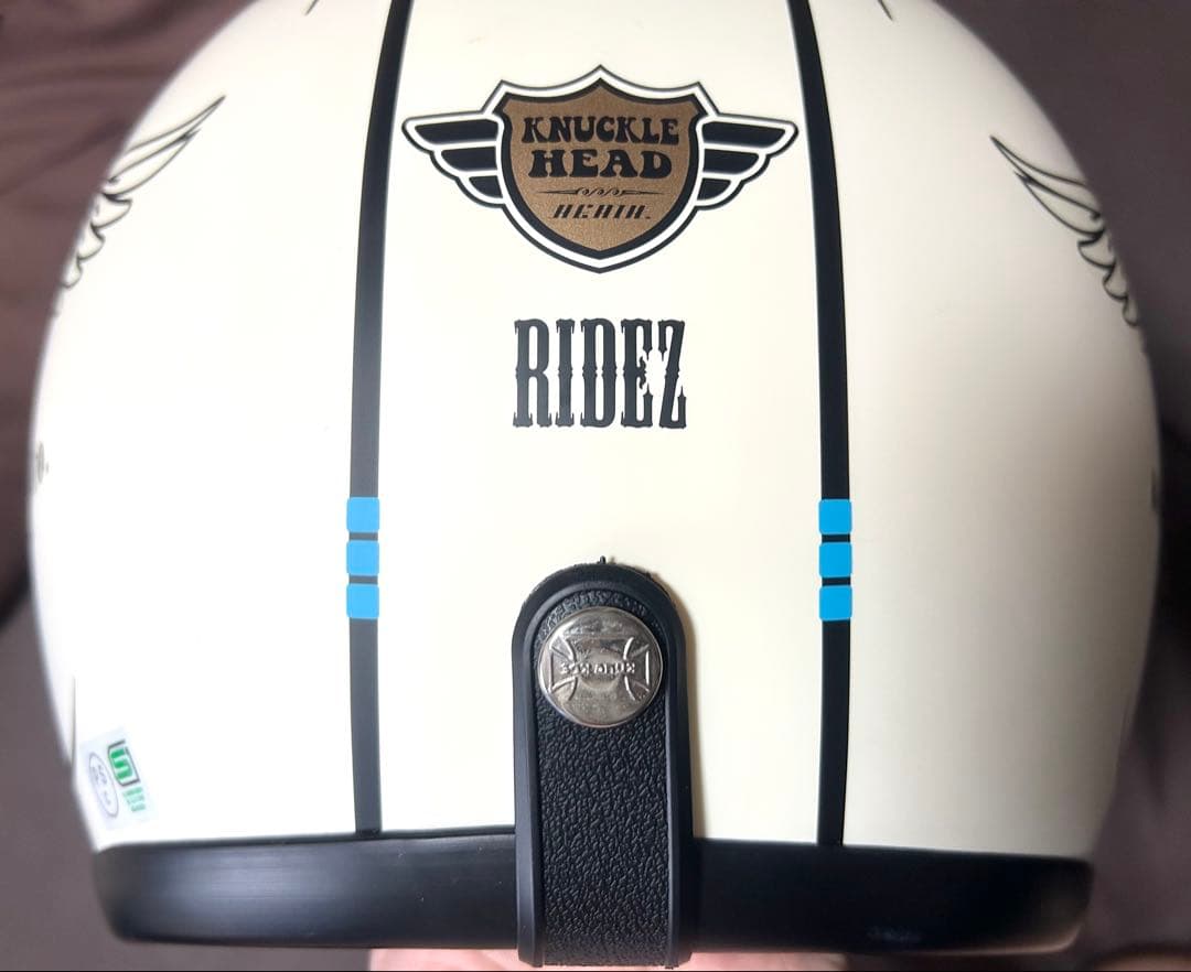 RIDEZ（ライズ）　KNUCKLE HEAD2　ジェットヘルメット　4点セット