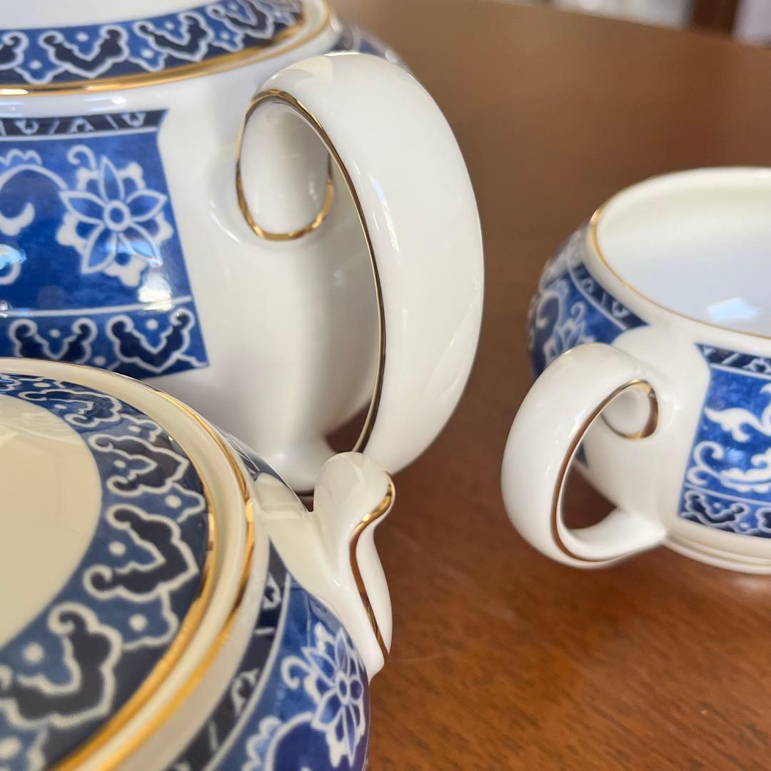 【希少品】ウェッジウッド★ボカラ★ティーポットセット