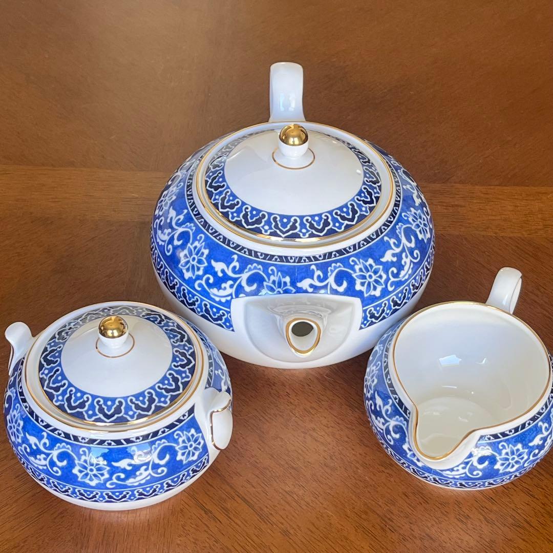【希少品】ウェッジウッド★ボカラ★ティーポットセット