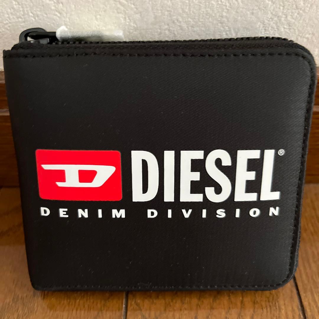 DIESEL DENIM DIVISION 二つ折り財布 ブラック