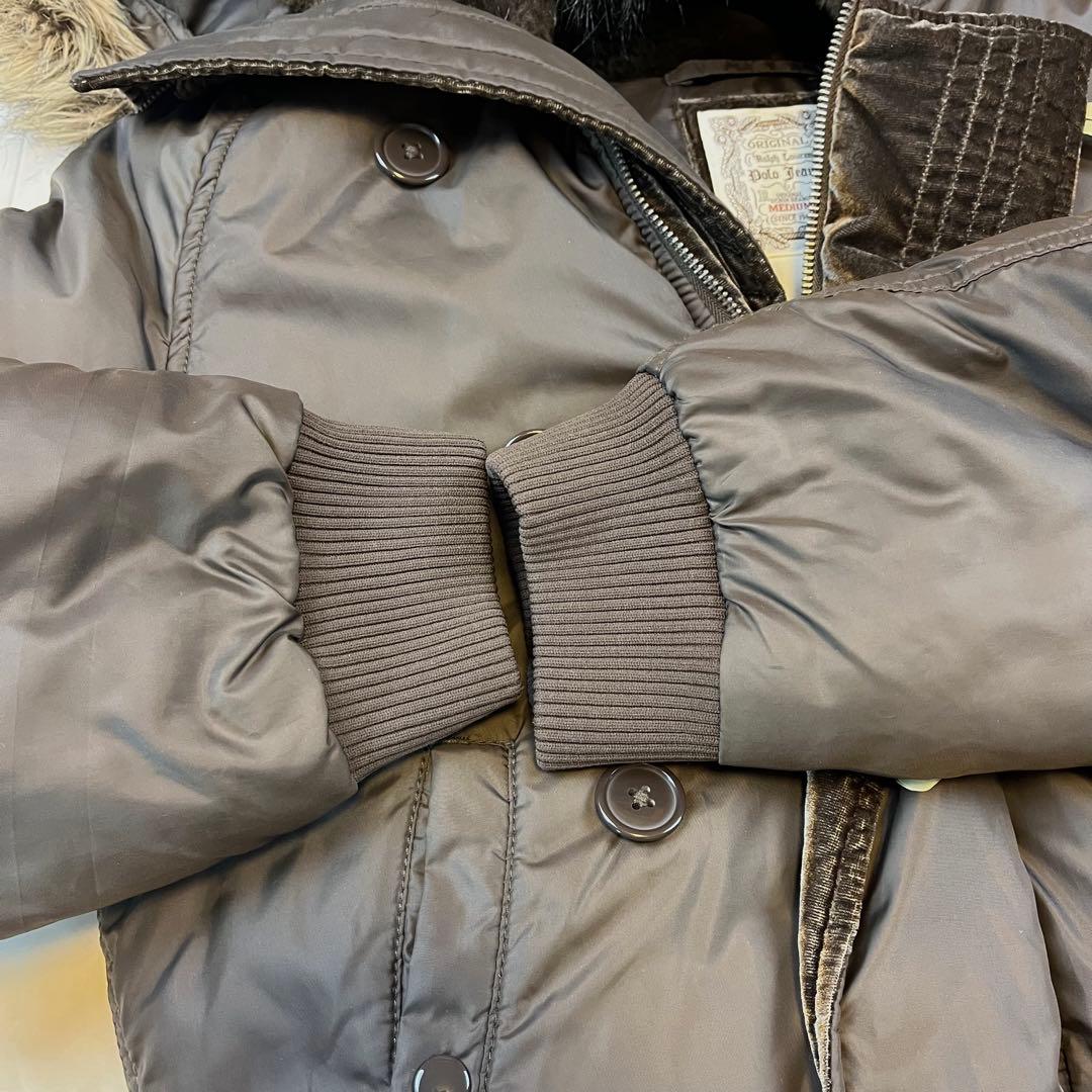 美品✨ラルフローレン　フライトジャケットN-2B 2WAY ファー脱着 M