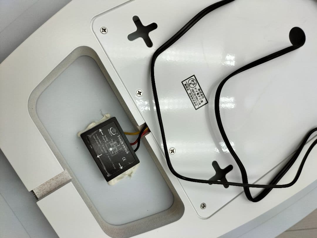 ◆LEDライト付きオーバル型壁掛け鏡◆カワジュン◆O-2511IN39◆