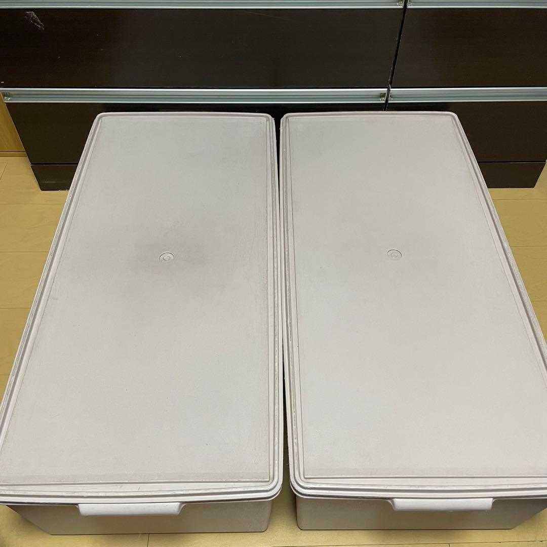 タッパーウェア　スーパーケース　ロングディープ 美品　2個セット